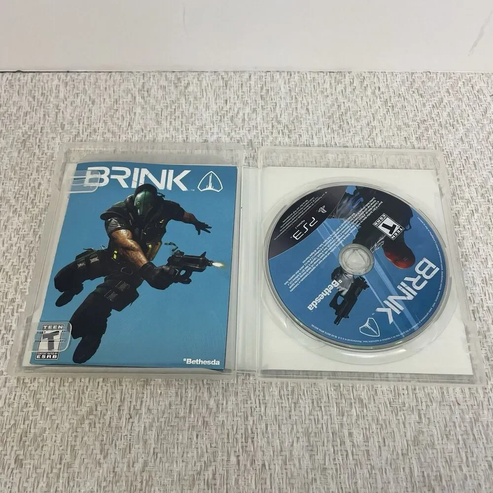 Brink Sony PlayStation 3 2011 PS3 Complete with Manual Bethesda**READ**